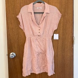 Summery Pink Dress - with pockets!